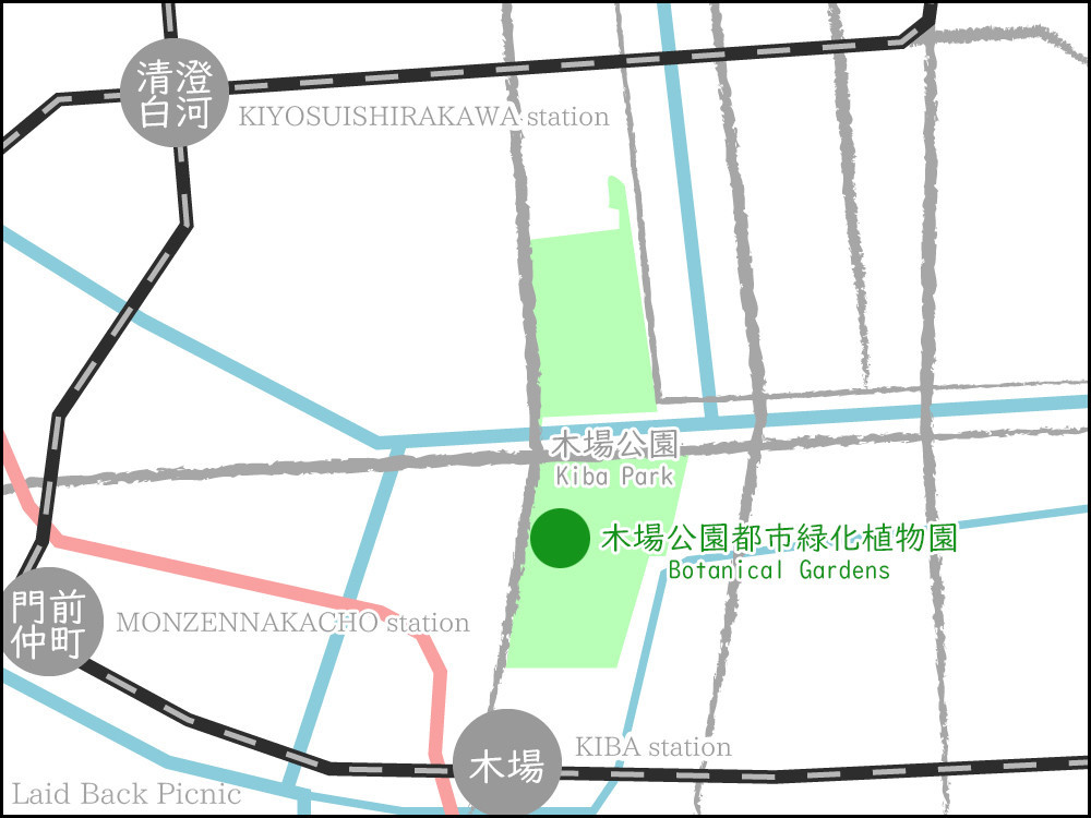 木場駅・門前仲町駅・清澄白河駅が徒歩圏内