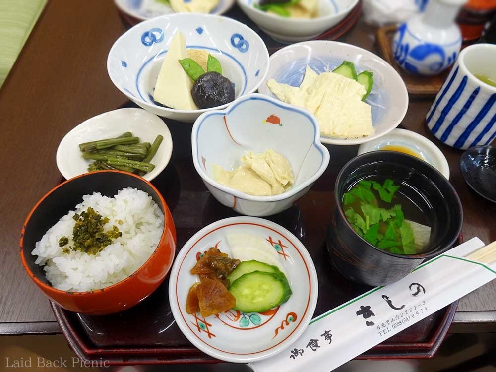 4種類の湯葉料理が楽しめる