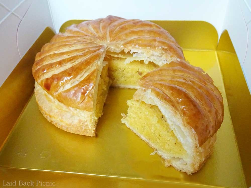 1/4カットしたところ