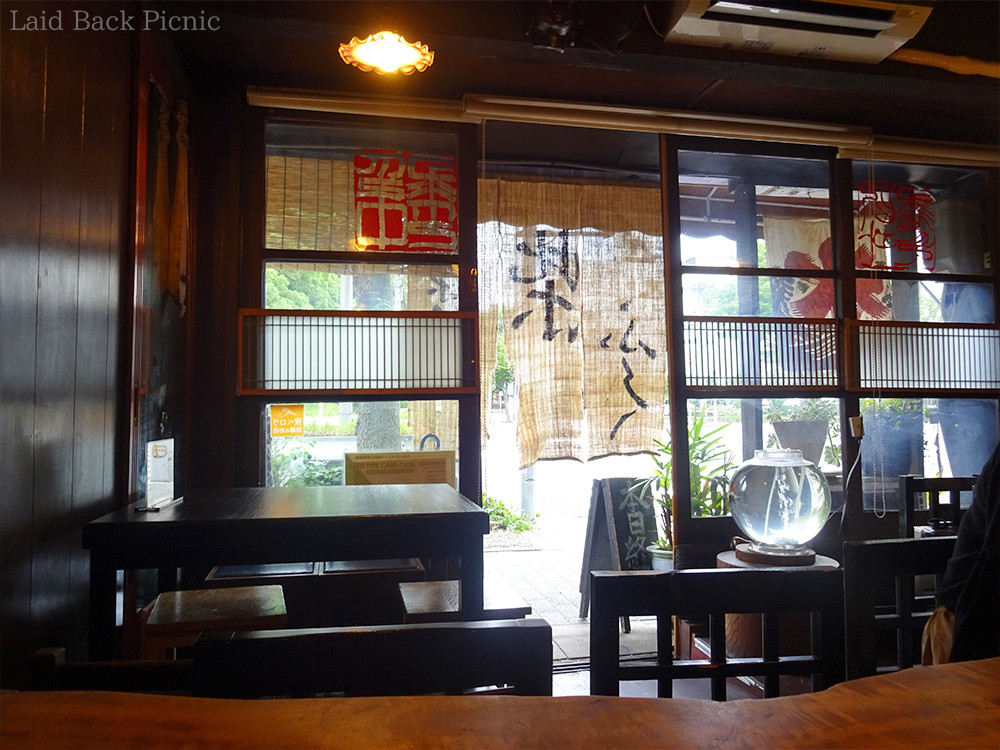 年季の入った道具や建物が心地よい雰囲気