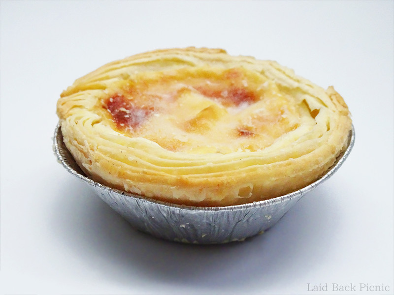 焼く前のエッグタルト:アルミカップ入り