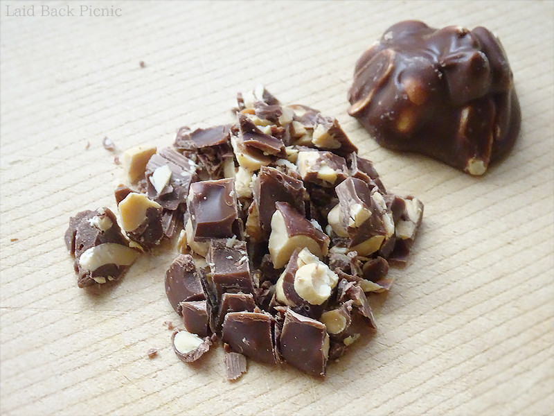 チョコとナッツを別々に用意するよりも楽である