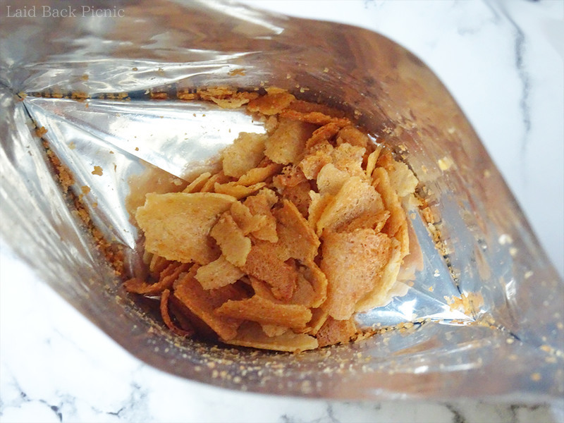 割れたクッキー片が意外と多い