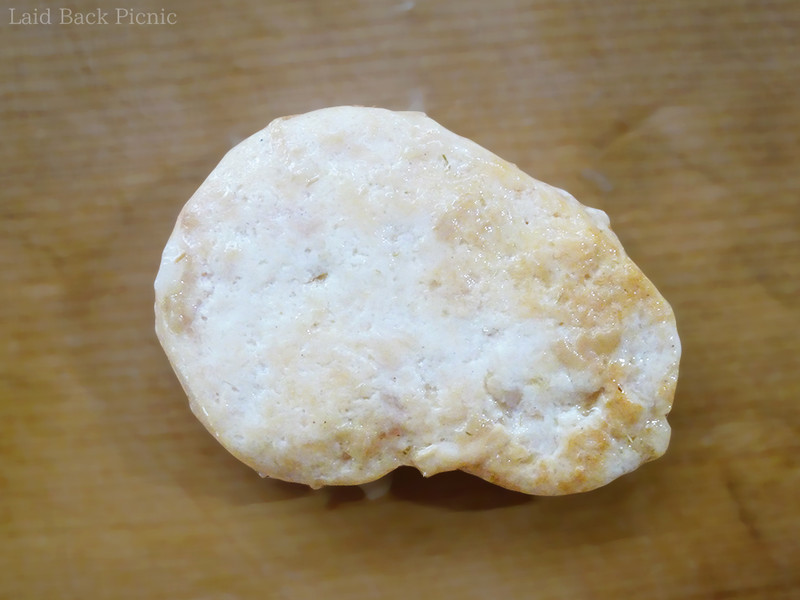 鶏肉の表面が少し茶色っぽくなった