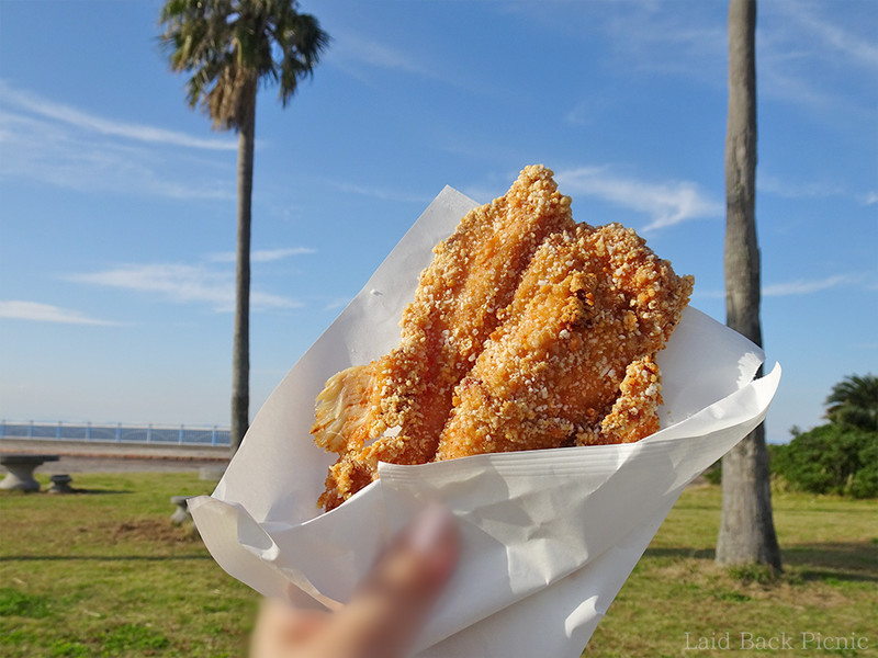 巨大なジーパイの半分サイズ