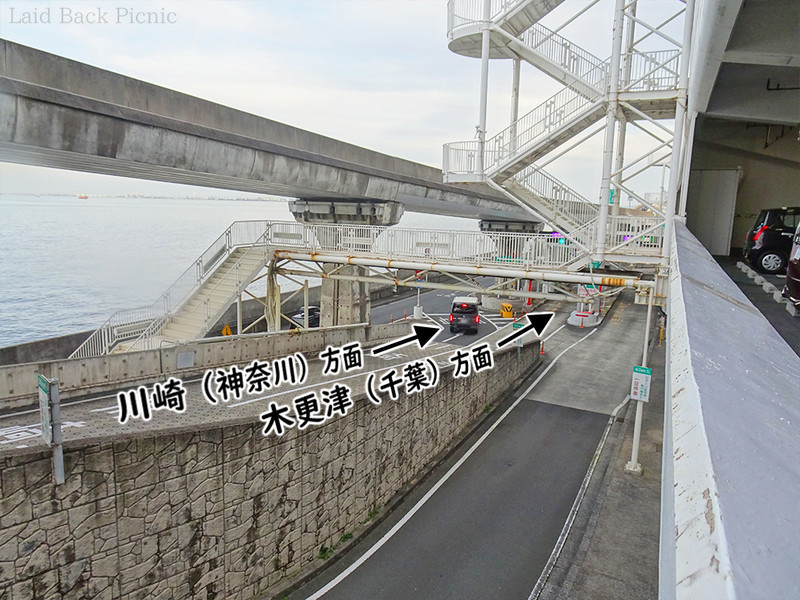 神奈川方面と千葉方面どちらに行くこともできる