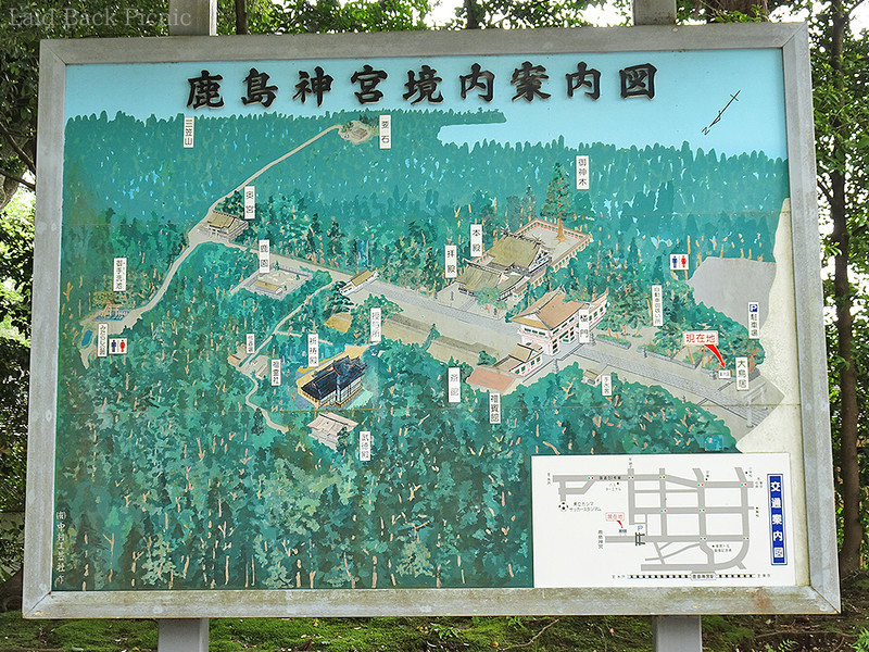 大鳥居から奥宮までは一直線