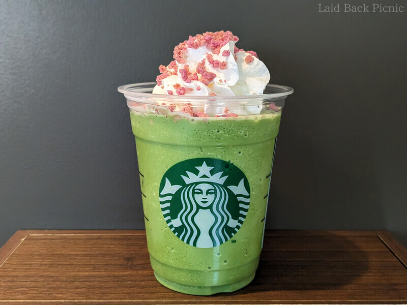 スタバ先行販売◇抹茶パウダー増量がオススメ！『さくら 咲くサク 抹茶