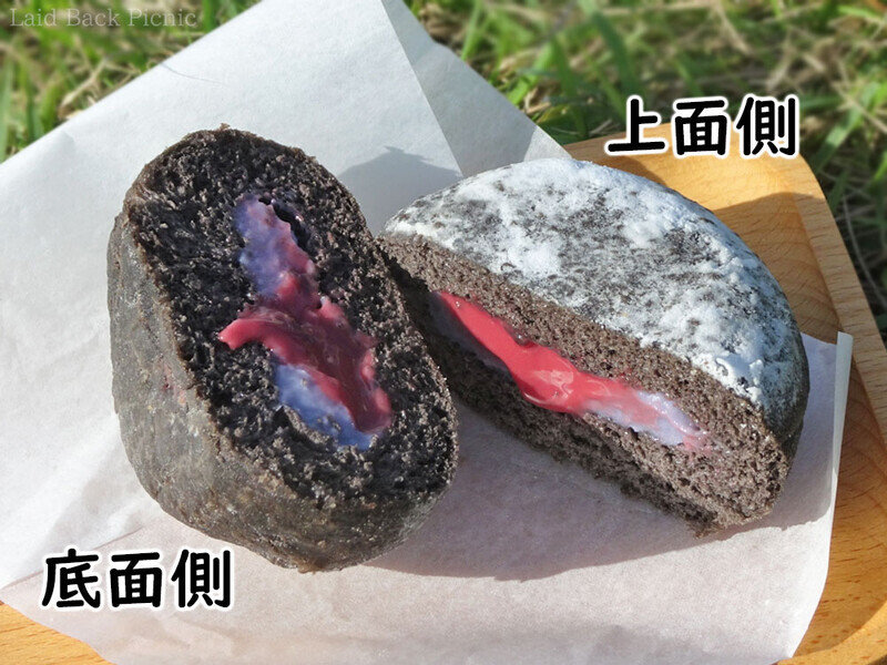 裏にはパウダーシュガーなし