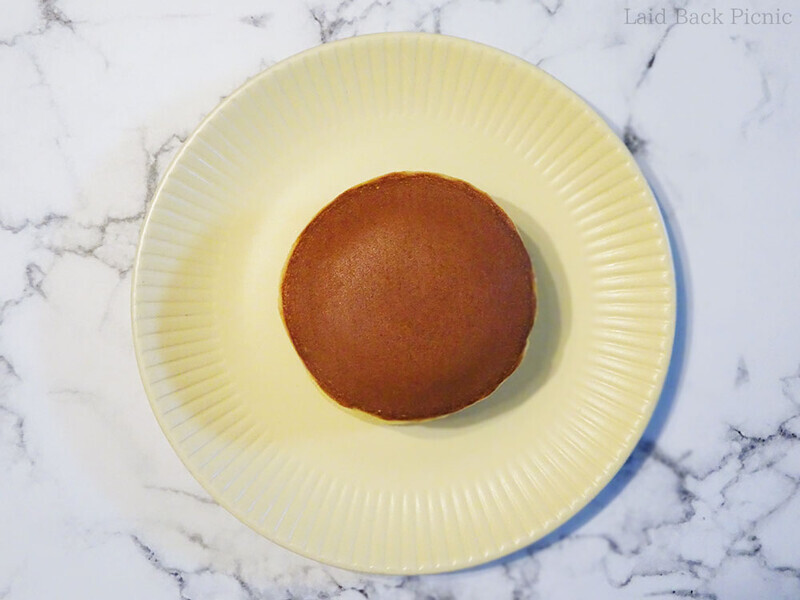 シンプルなどら焼の皮