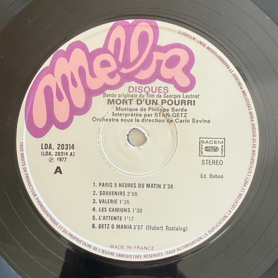晩秋に聴くスタン・ゲッツ - レコードを聴く猫