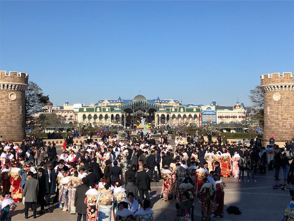 成人の日のディズニーランド Feel Good Air 成人の日のディズニーランド Feel Good Air