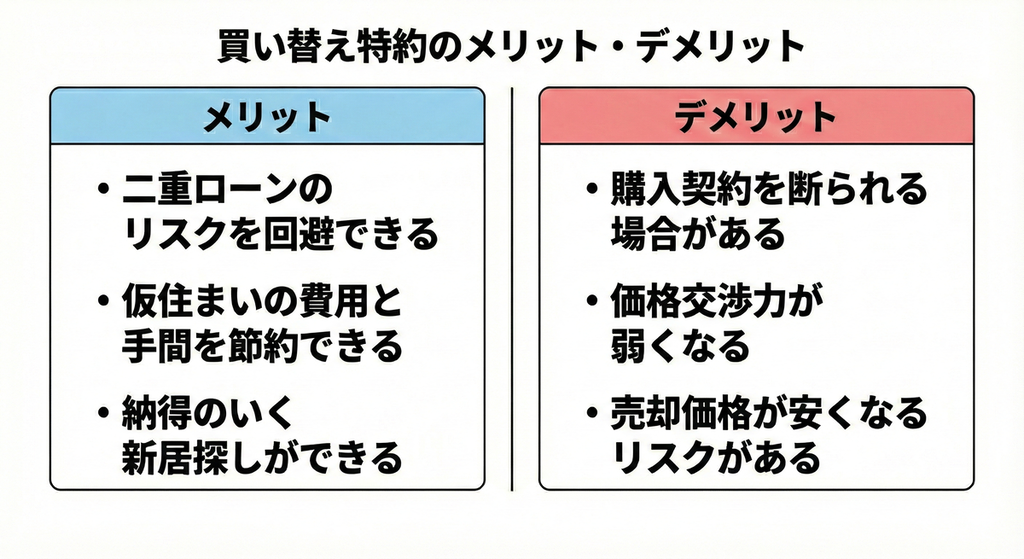 買い替え特約のメリットとデメリット