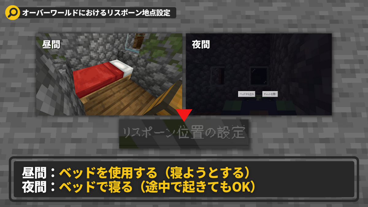 マイクラ】「初期スポーン地点」と「リスポーン地点」の違いとは 