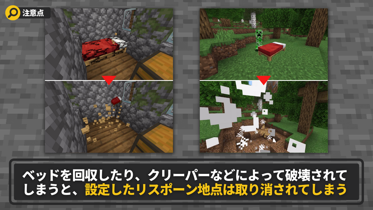 マイクラ】「初期スポーン地点」と「リスポーン地点」の違いとは 