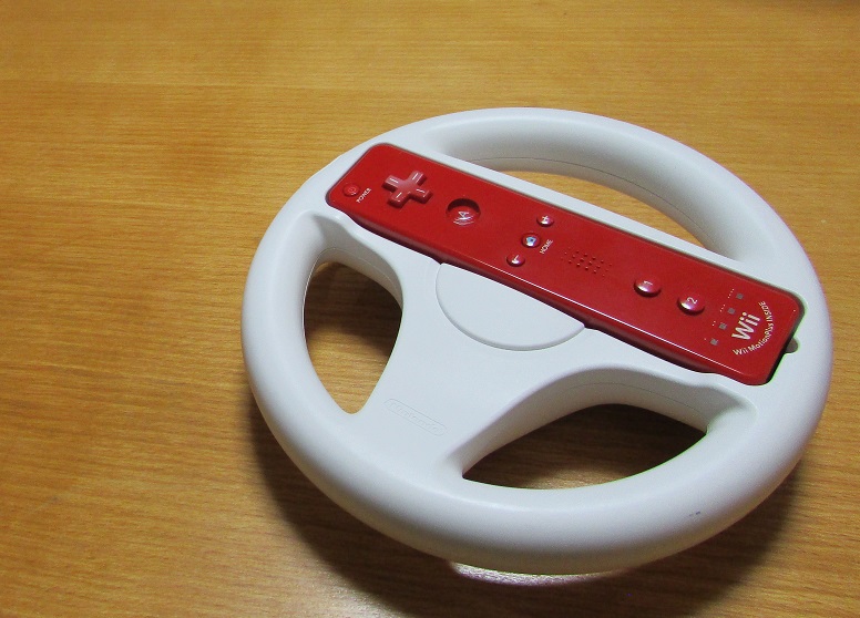 Wiiハンドル （wiiソフト「 マリオカートwii 」＋ wii ハンドル