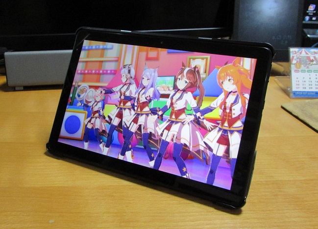 amazon fire HD 10 タブレットで、ゲーム！ウマ娘は出来るのか？やって