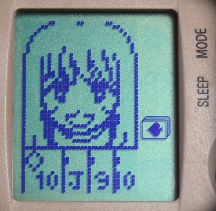 ドリームキャスト ビジュアルメモリ用ゲームで遊んだよ