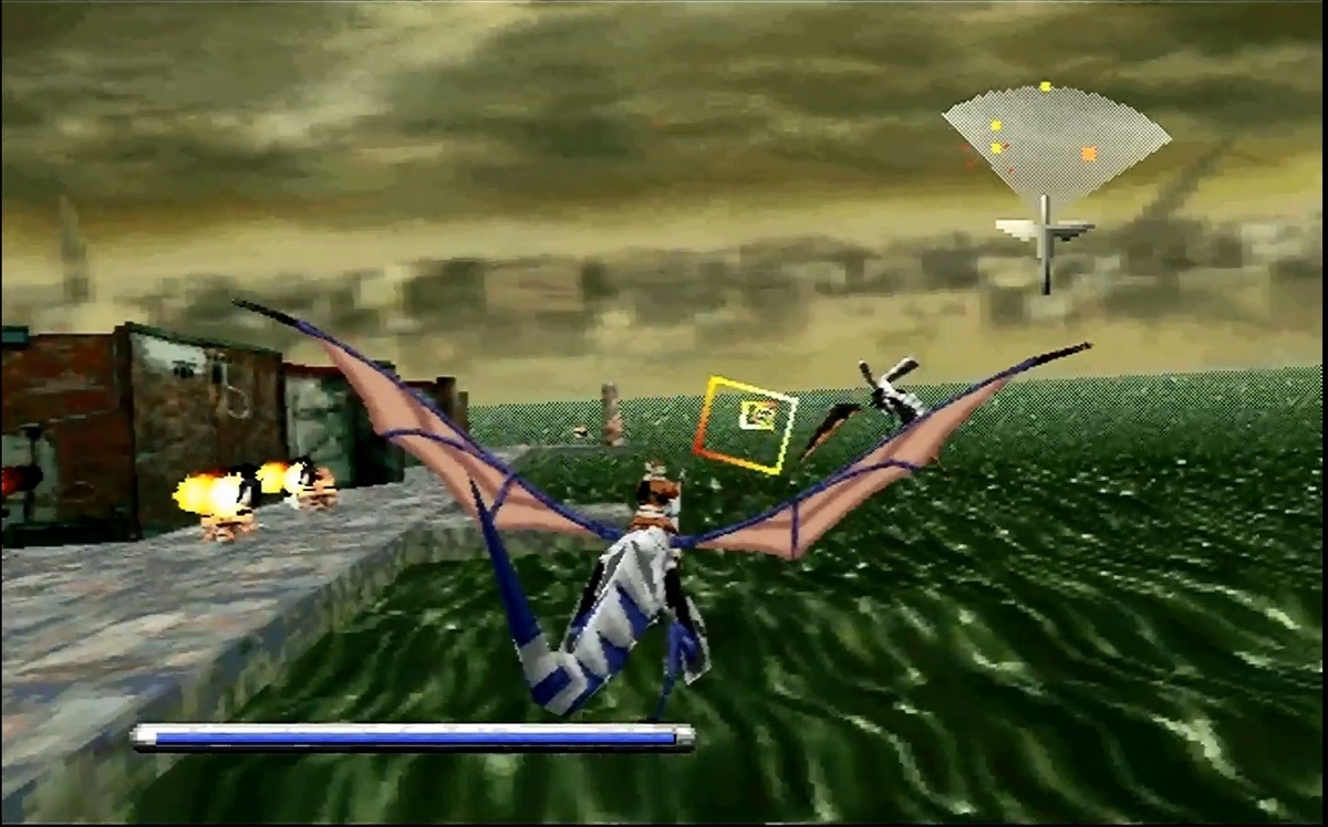 PC版パンツァードラグーン。Windows95・Windows98用の名作