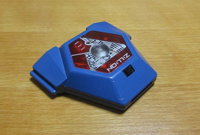 赤い光弾ジリオンの玩具。ジリオンシューティングセットで遊んだ