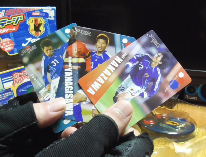 カードスキャン! エキサイトステージ サッカー日本代表チーム！トレカ