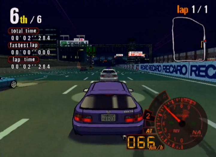 個性的なレースゲーム、アウトモデリスタ U.S.-tuned！イラスト風な