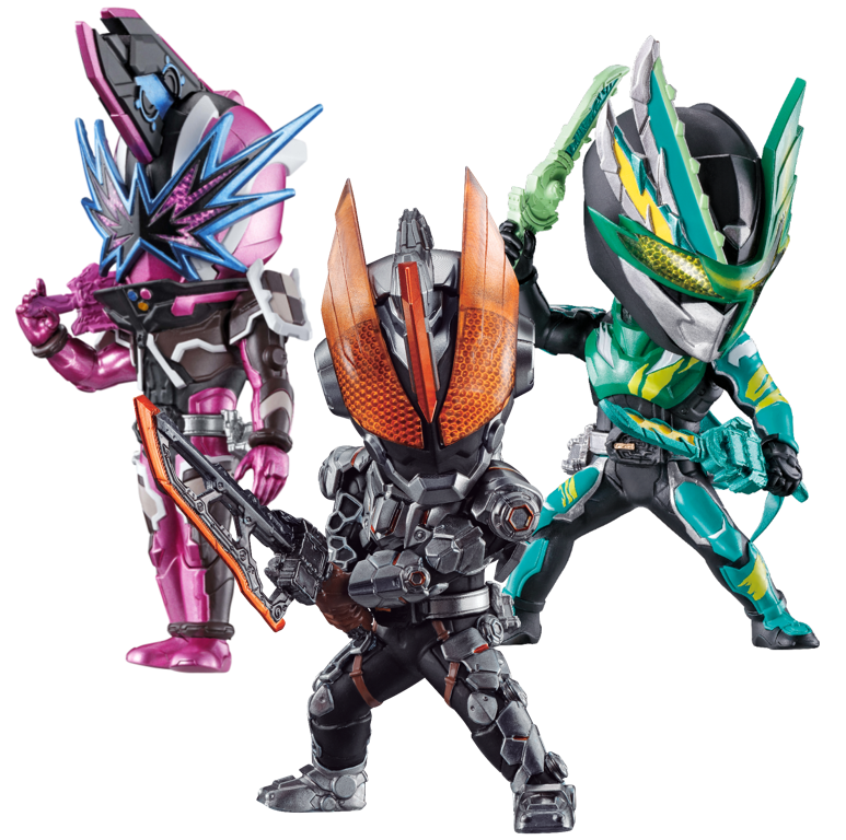 一番くじ 仮面ライダーシリーズ】7月一番くじのミニフィギュア