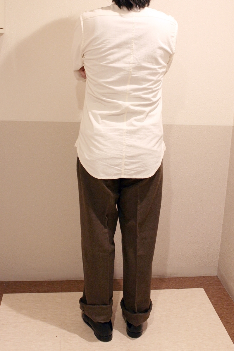 1952 FRENCH ARMY WOOL TROUSERS / ヴィンテージ 50s フランス軍