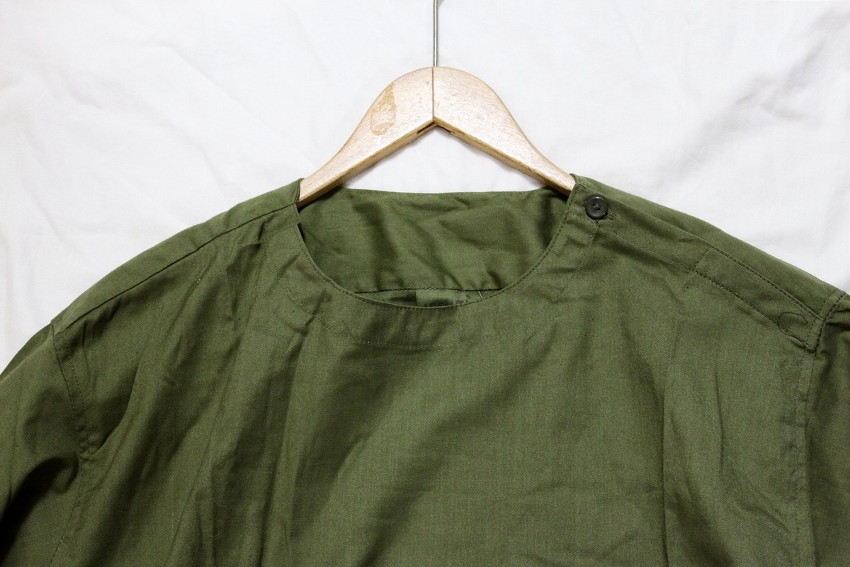 80s ROMANIAN ARMY SLEEPING SHIRT / ヴィンテージ ルーマニア軍 