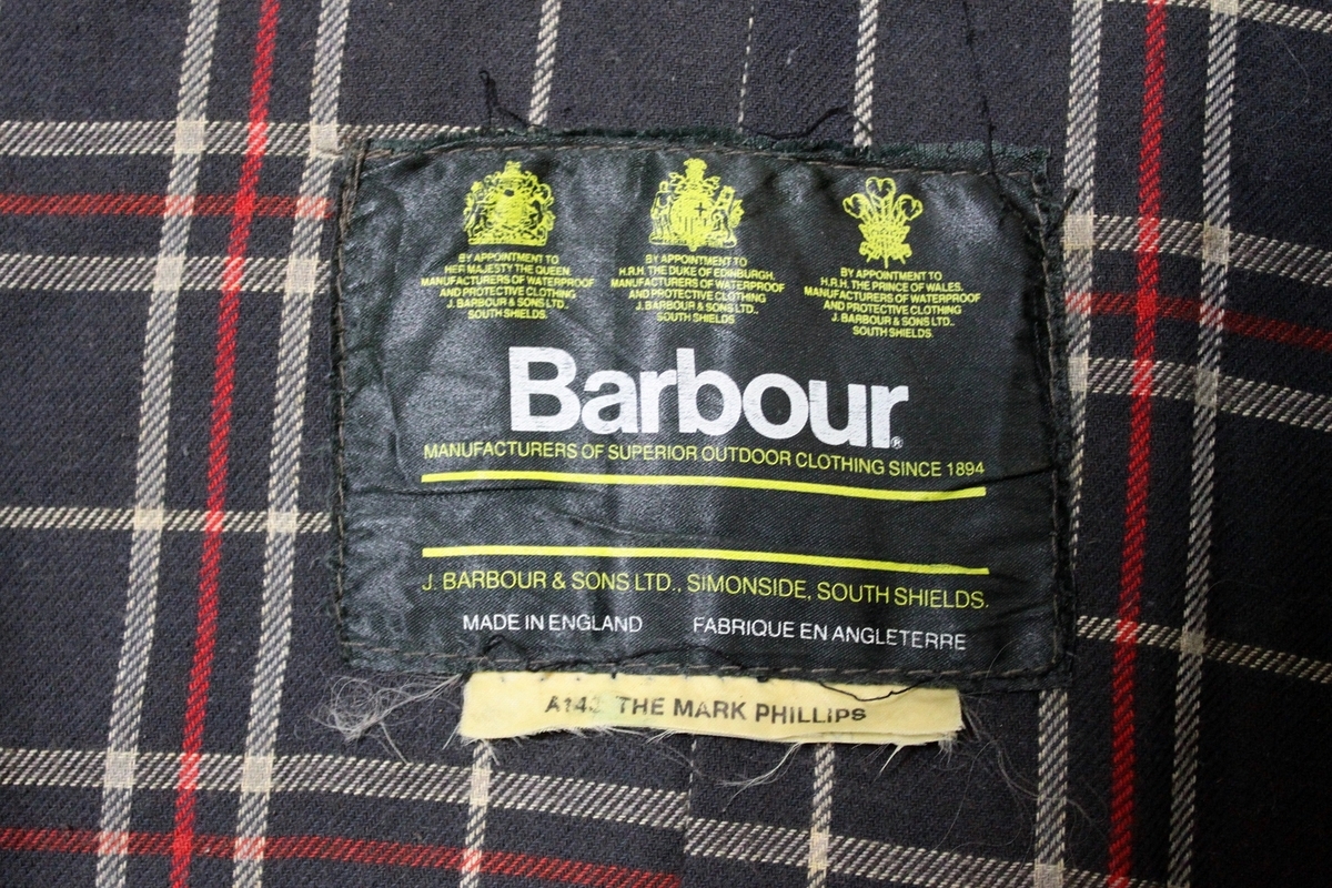 90s 3CREST BARBOUR THE MARK PHILLIPS / ヴィンテージ 3