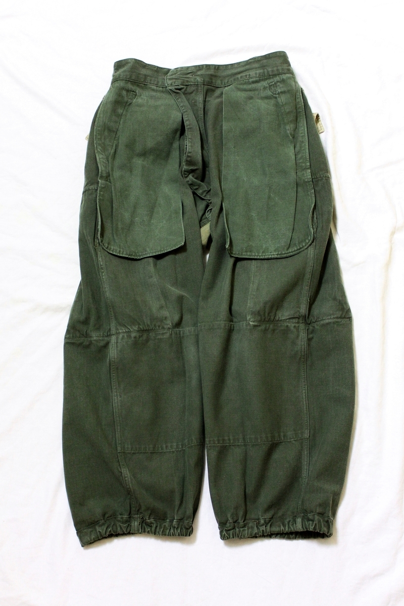 60s FRENCH ARMY M47 TROUSERS 11 / ヴィンテージ フランス軍 M47