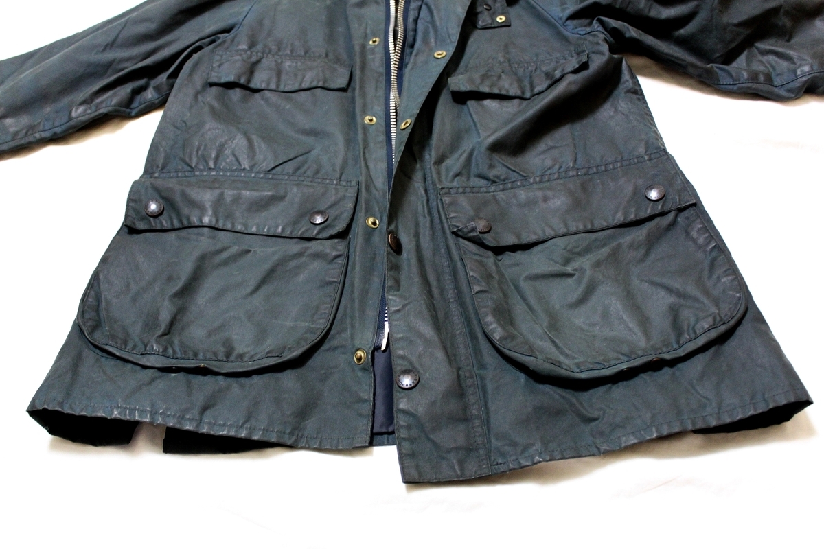 1986 2CREST BARBOUR BEDALE 4POCKETS C36 / ヴィンテージ 80s 2