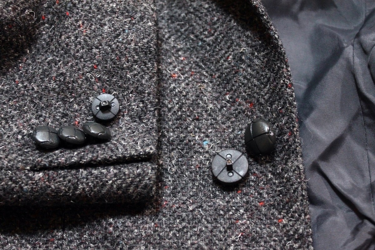 70s ST MICHAEL WOOL TWEED JACKET 38 / ヴィンテージ イングランド