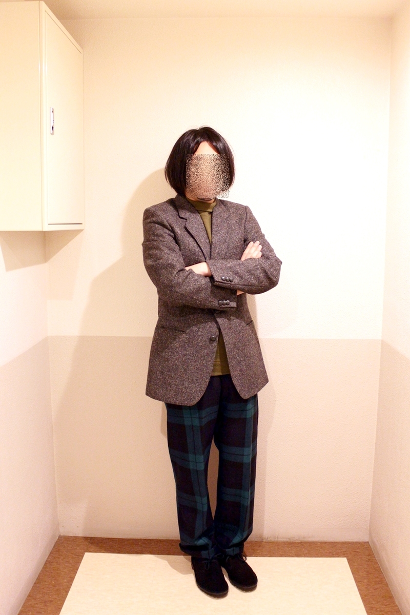 70s ST MICHAEL WOOL TWEED JACKET 38 / ヴィンテージ イングランド