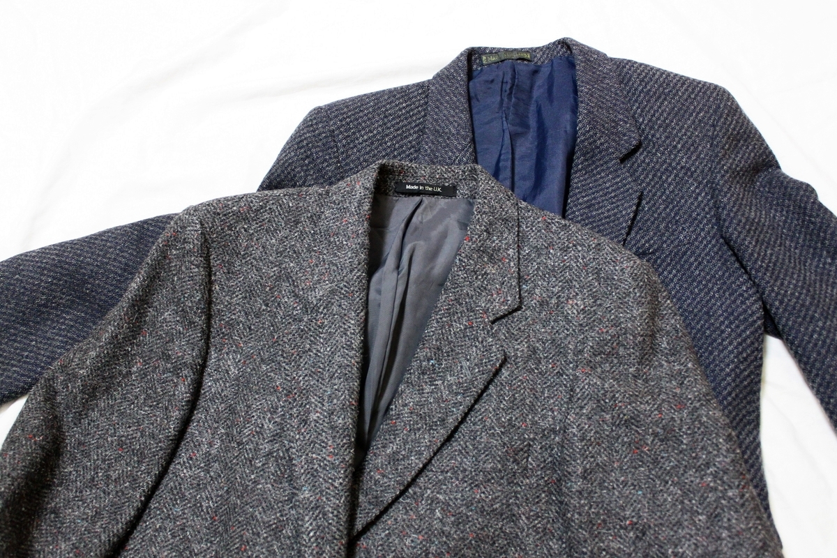 70s ST MICHAEL WOOL TWEED JACKET 38 / ヴィンテージ イングランド