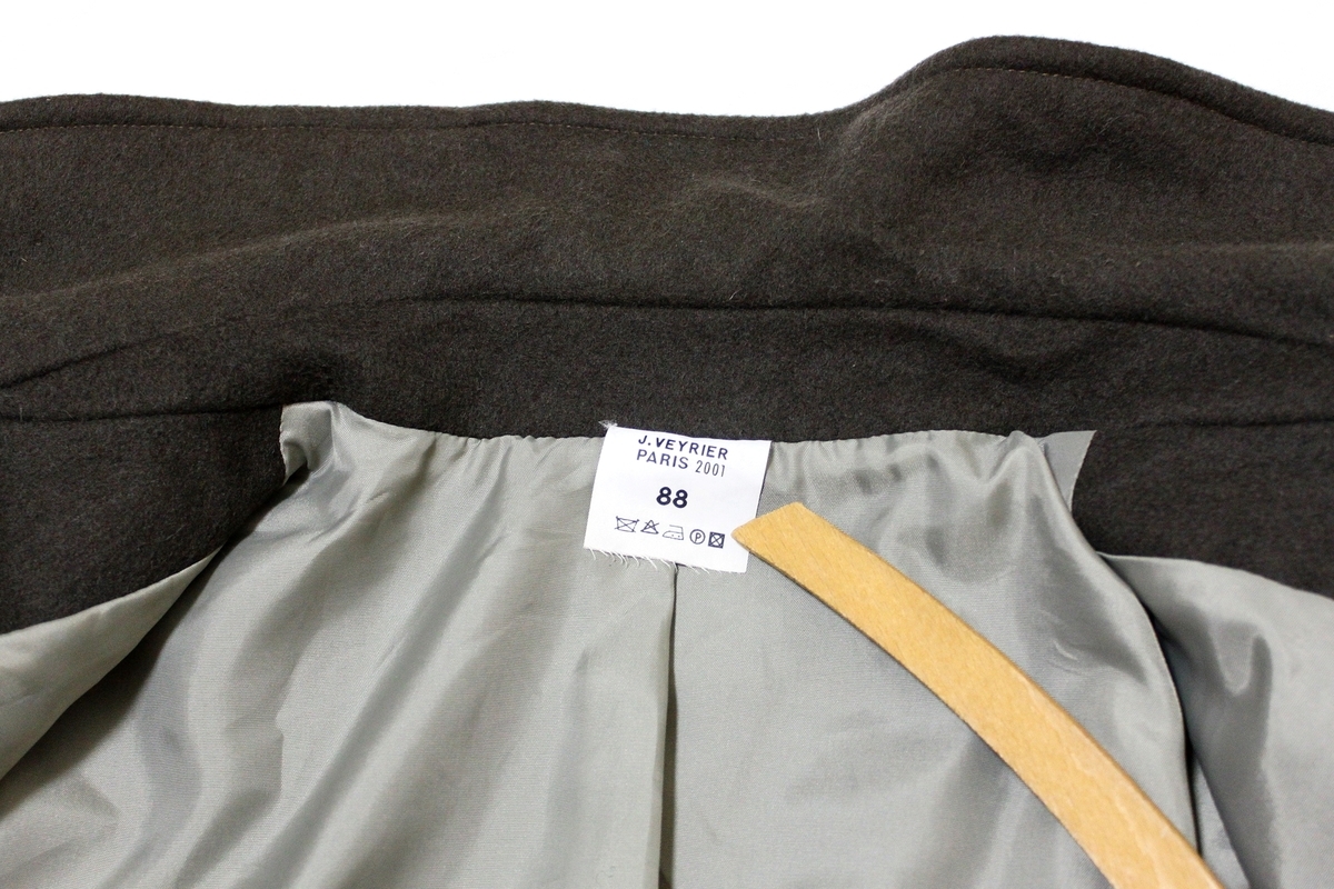 FRENCH ARMY CASHMERE WOOL OFFICER COAT 88 / フランス軍 カシミア