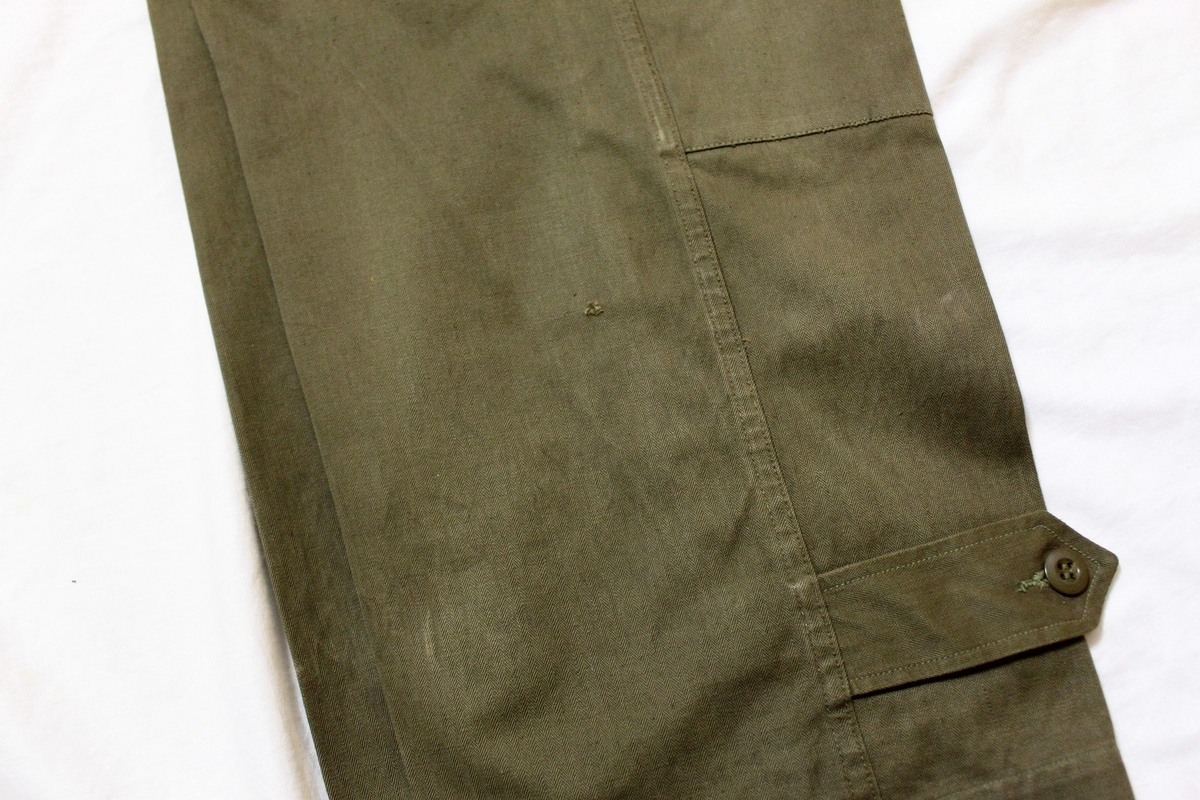 60s FRENCH ARMY M47 TROUSERS 23 / ヴィンテージ フランス軍 M47
