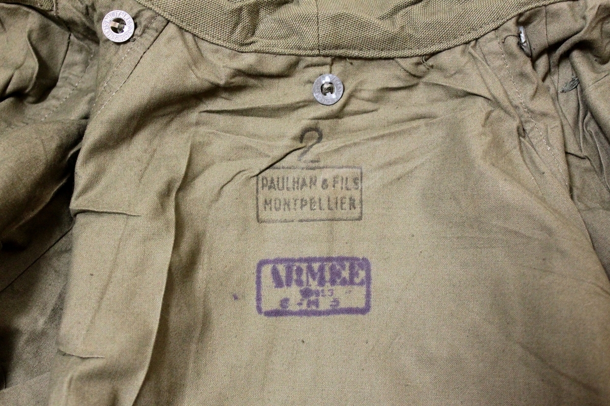 50s FRENCH ARMY MOTORCYCLE OVERCOAT 1&2 / ヴィンテージ フランス軍 開店記念セール! 1950s モーターサイクルコー m011203 size:2 その他