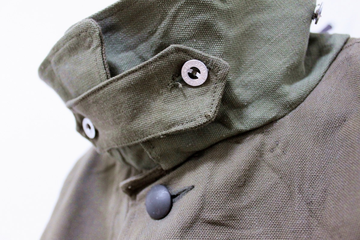 50s FRENCH ARMY MOTORCYCLE OVERCOAT 1&2 / ヴィンテージ フランス軍 