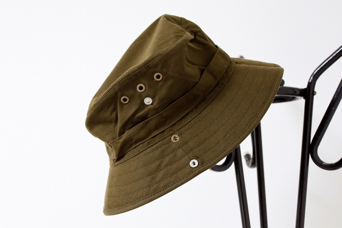 80s-90s SOUTH AFRICAN ARMY NUTRIA BROWN BOONIE HAT 60