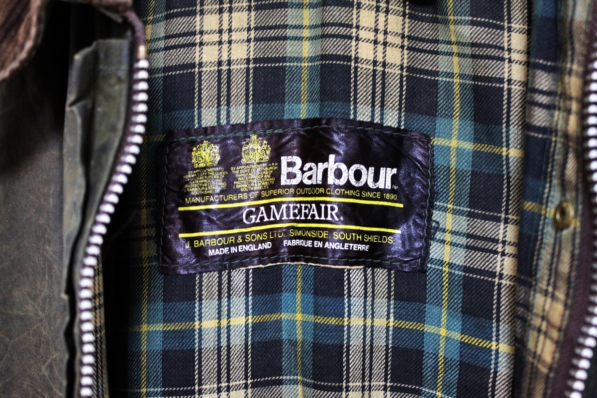 80s 2CREST BARBOUR GAMEFAIR / ヴィンテージ 2クレスト 80s 2CREST BARBOUR GAMEFAIR / ヴィンテージ 2クレスト