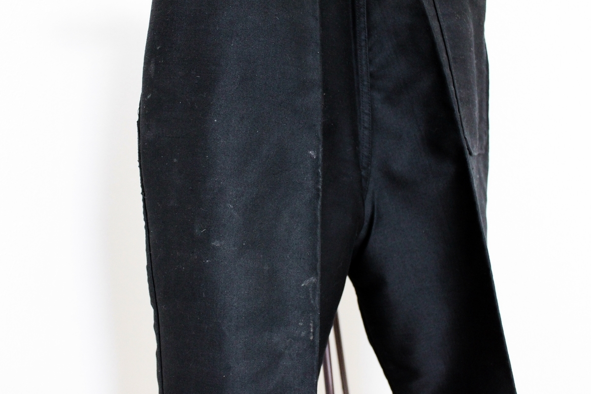 50s SOLIDEX BLACK MOLESKIN TROUSERS / ヴィンテージ フランス