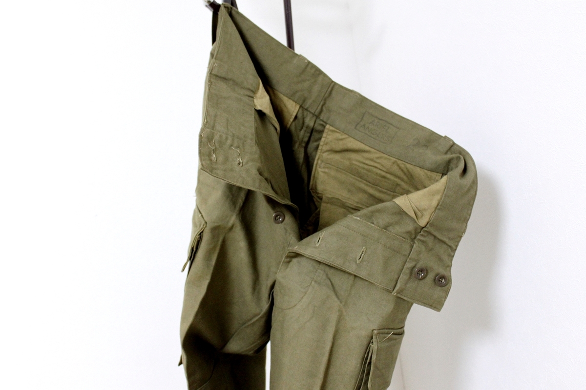 50s FRENCH ARMY M47 TROUSERS 23 / ヴィンテージ フランス軍 M47 