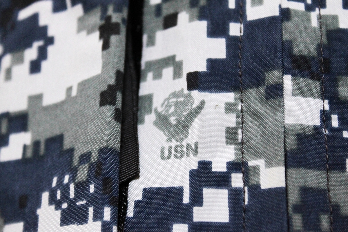 US NAVY NWU BLUE CAMO PARKA SMALL-REGULAR / アメリカ軍 USN