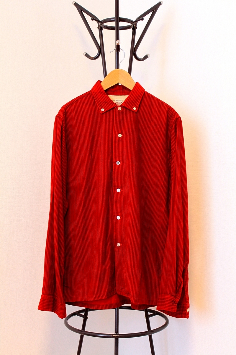 50s WASHINGTON DEE CEE STRIPE B.D. SHIRT / ヴィンテージ ディーシー