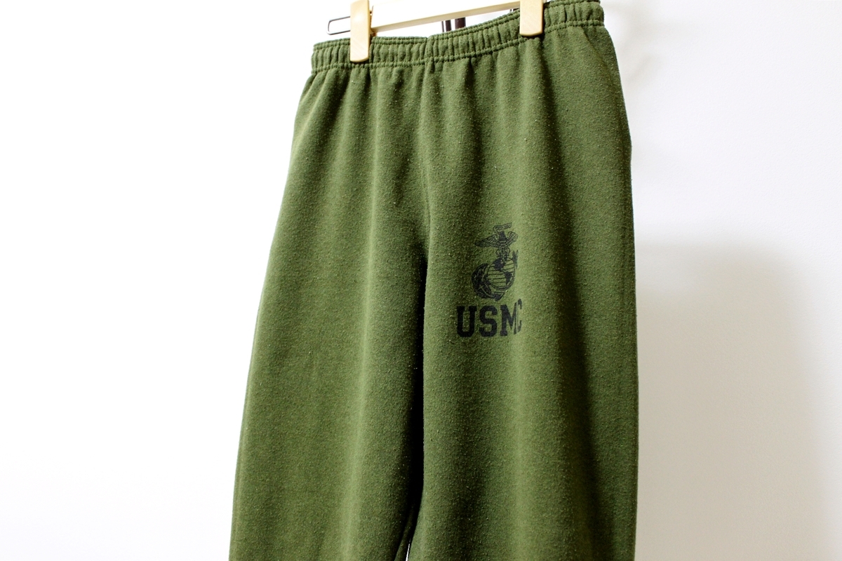 部屋着に最適な古着 | USMC LIGHT OZ SWEATPANTS | アメリカ軍 海兵隊