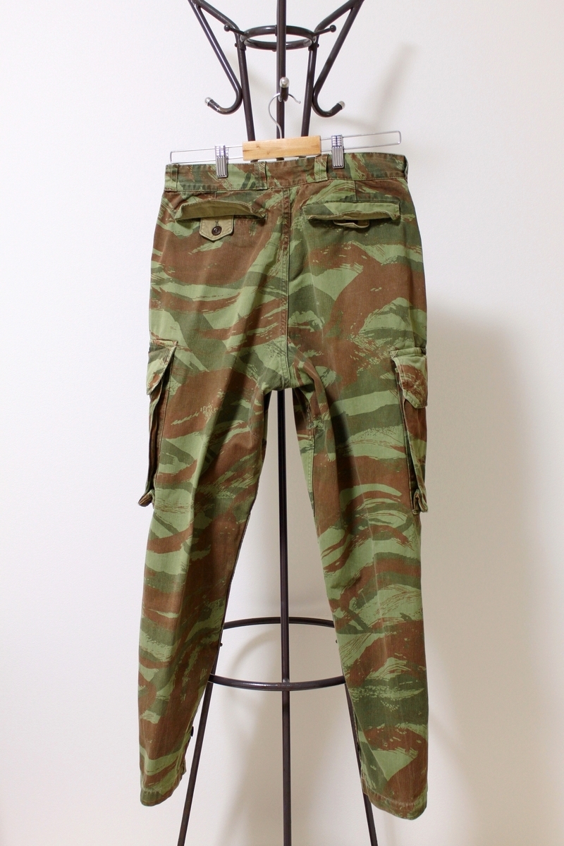 フランス軍　M47パンツ　リザードカモ 奇跡のコンディション！【フランスの軍服】M47迷彩トラウザース