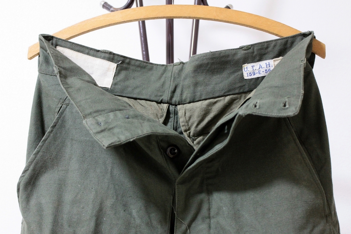 ともに歳月を重ねていける古着 | 1956 FRENCH ARMY M47 TROUSERS 76M