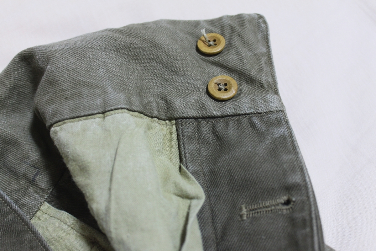 ミニマルに引き算された古着 | 50s FRENCH ARMY M47 TROUSERS 21 with