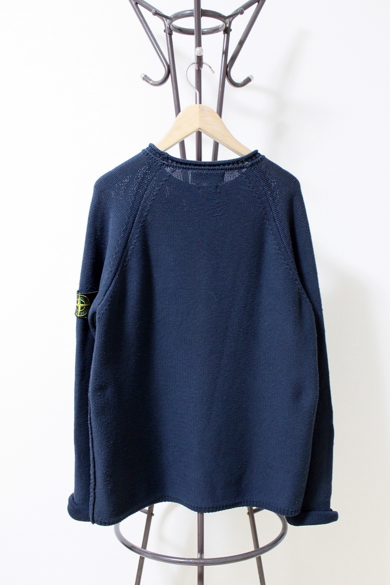 無駄のない古着 | 2002 STONE ISLAND GARMENT DYED COTTON-NYLON KNIT